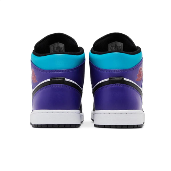 Jordan 1 Mid Court Purple Tropical Twist