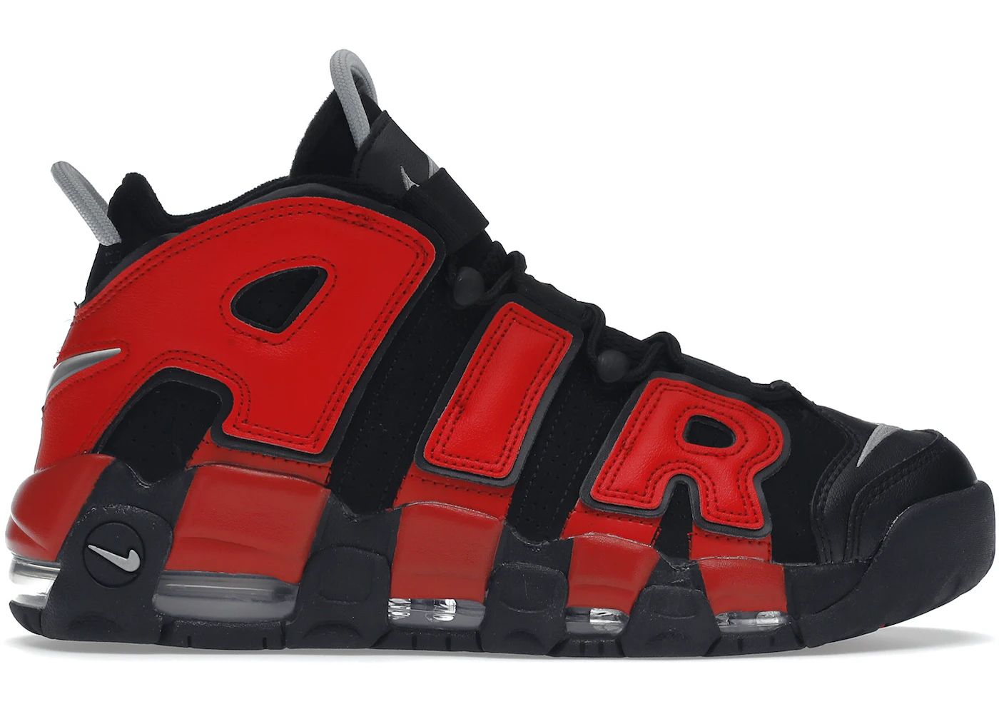Nike Air More Uptempo 96 Alternates Split Black Varsity Red