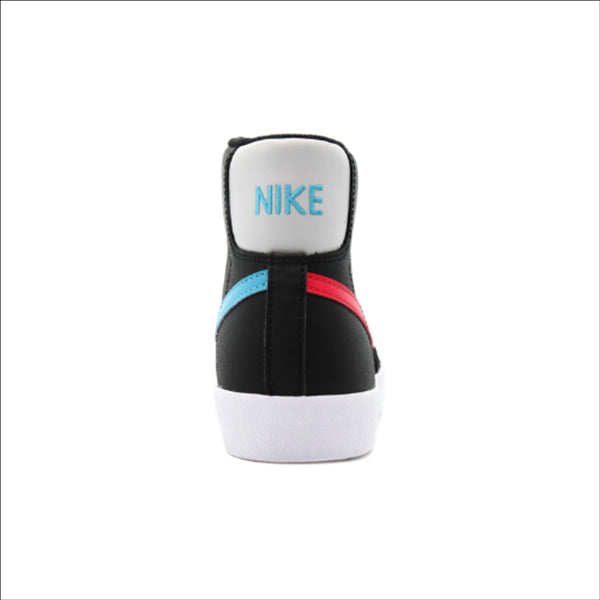 Nike Blazer Mid 77 Black Fusion Red Blue (GS)