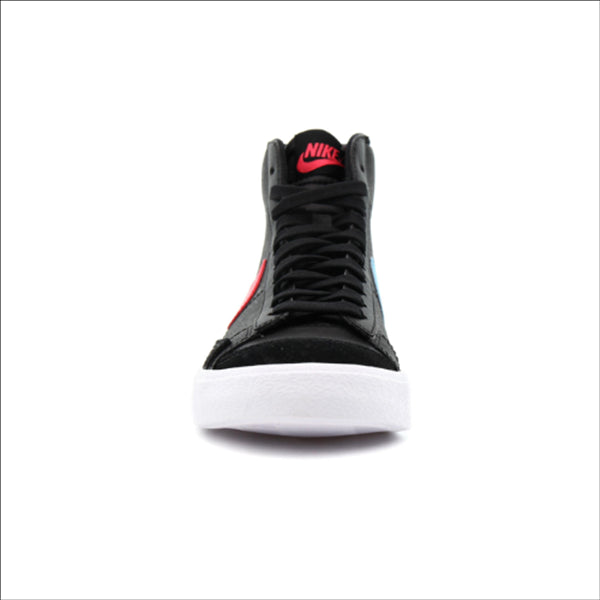 Nike Blazer Mid 77 Black Fusion Red Blue (GS)