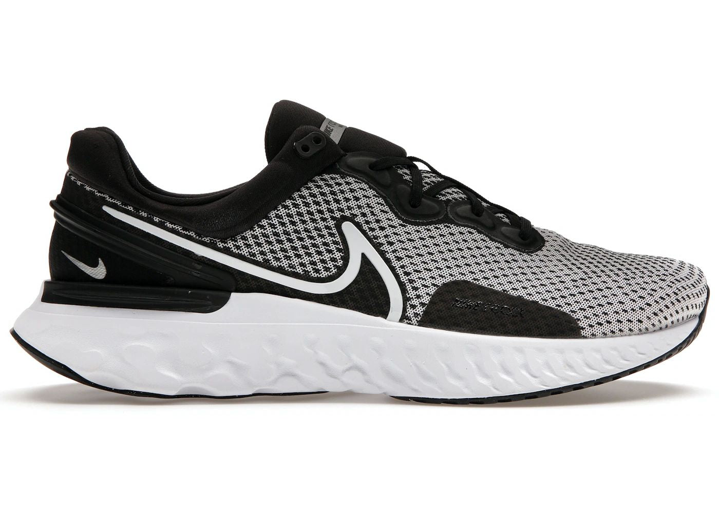 Nike React Miler 3 Black Metallic Silver