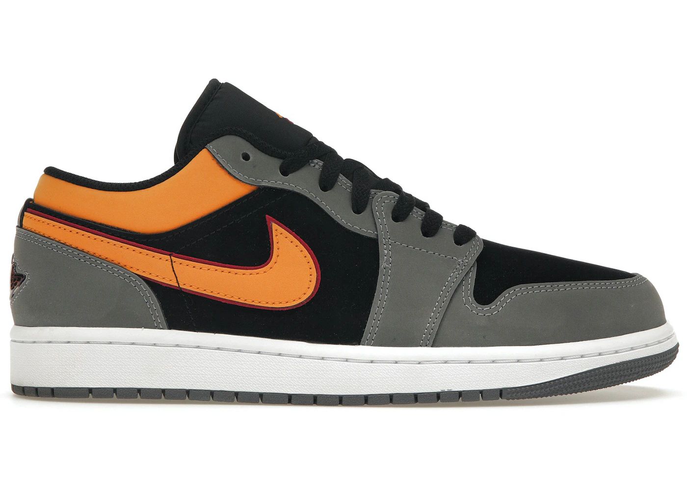 Jordan 1 Low SE Light Graphite Vivid Orange