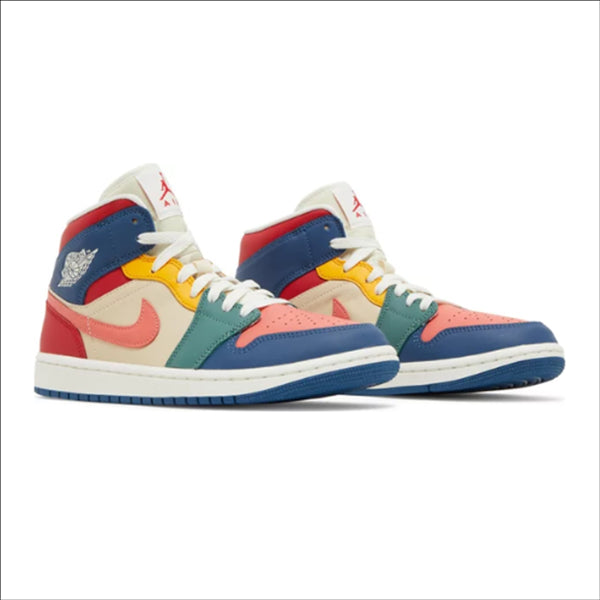 Jordan 1 Mid SE Multi Color (2022) (Women's)