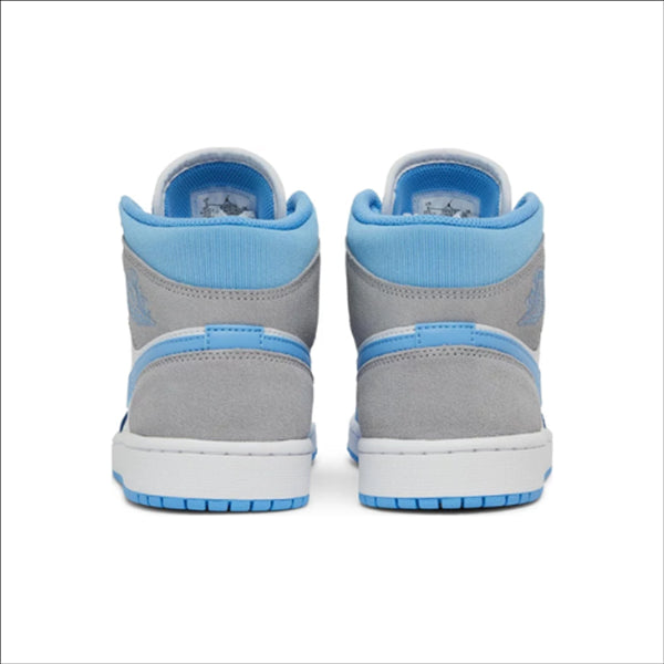 Jordan 1 Mid University Blue Grey