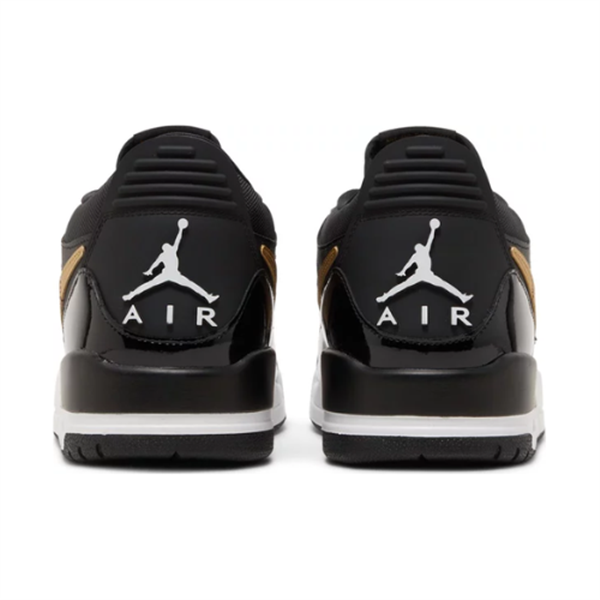 Jordan Legacy 312 Low Black Metallic Gold