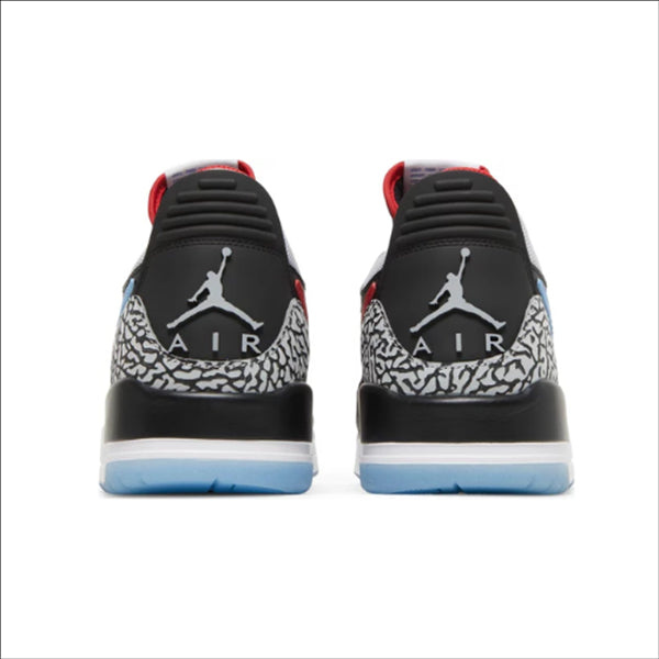 Jordan Legacy 312 Low Black Valor Blue