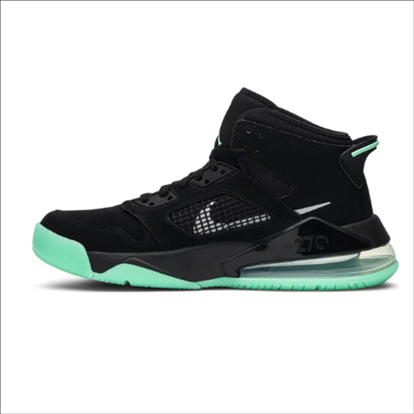 Jordan Mars 270 Black Green Glow