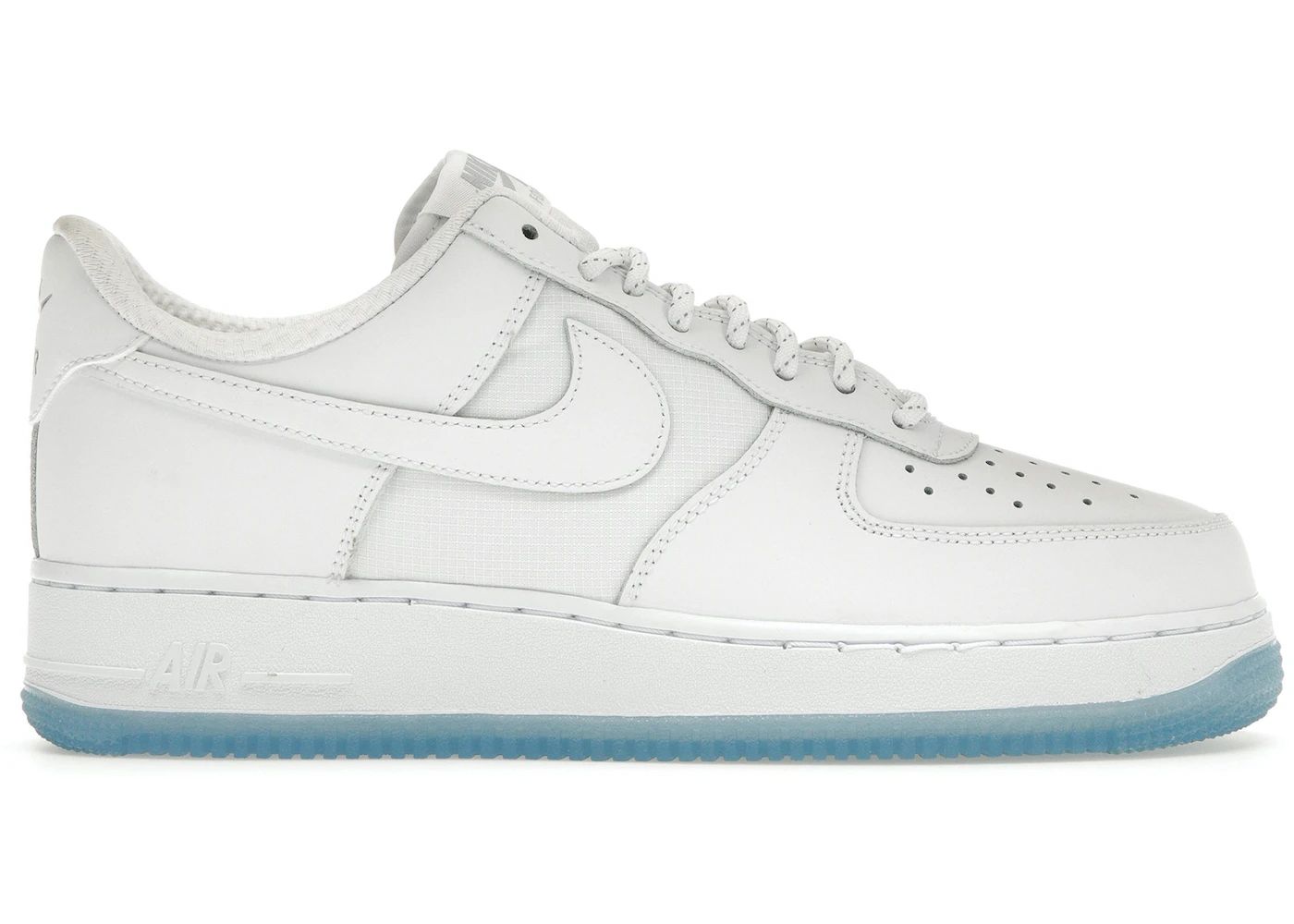 Nike Air Force 1 Low '07 White Ice Blue Sole