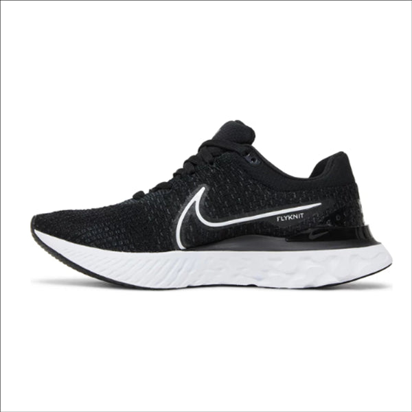 Nike React Infinity Run Flyknit 3 Black White