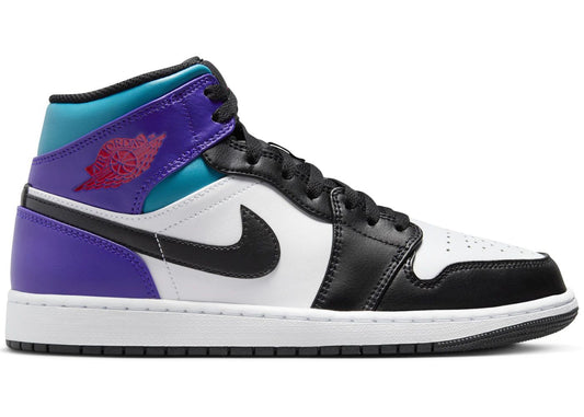 Jordan 1 Mid Court Purple Tropical Twist