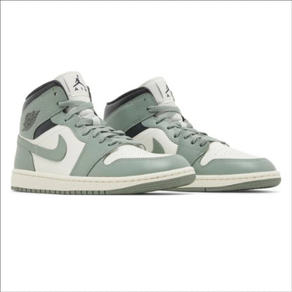 Jordan 1 Mid Jade Smoke (Women's)