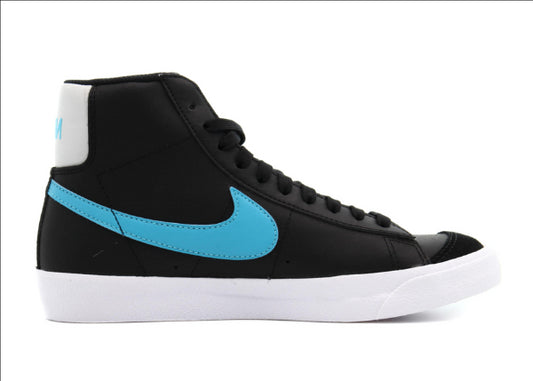 Nike Blazer Mid 77 Black Fusion Red Blue (GS)