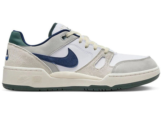 Nike Full Force Low White Midnight Navy Green