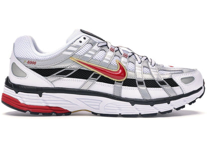 Nike P-6000 White Gold Red (Women's)