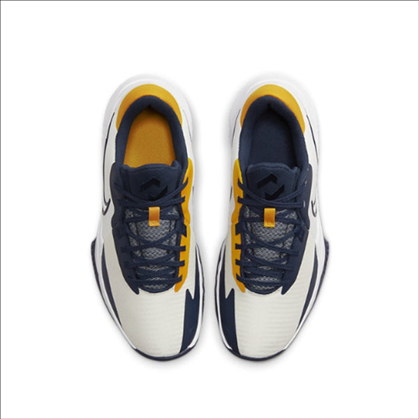 Nike Precision 6 White Midnight Navy Gold