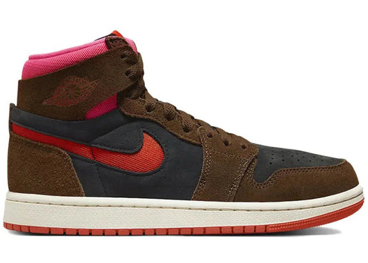 Jordan 1 High Zoom Air CMFT 2 Cacao Wow Picante Red (Women's)