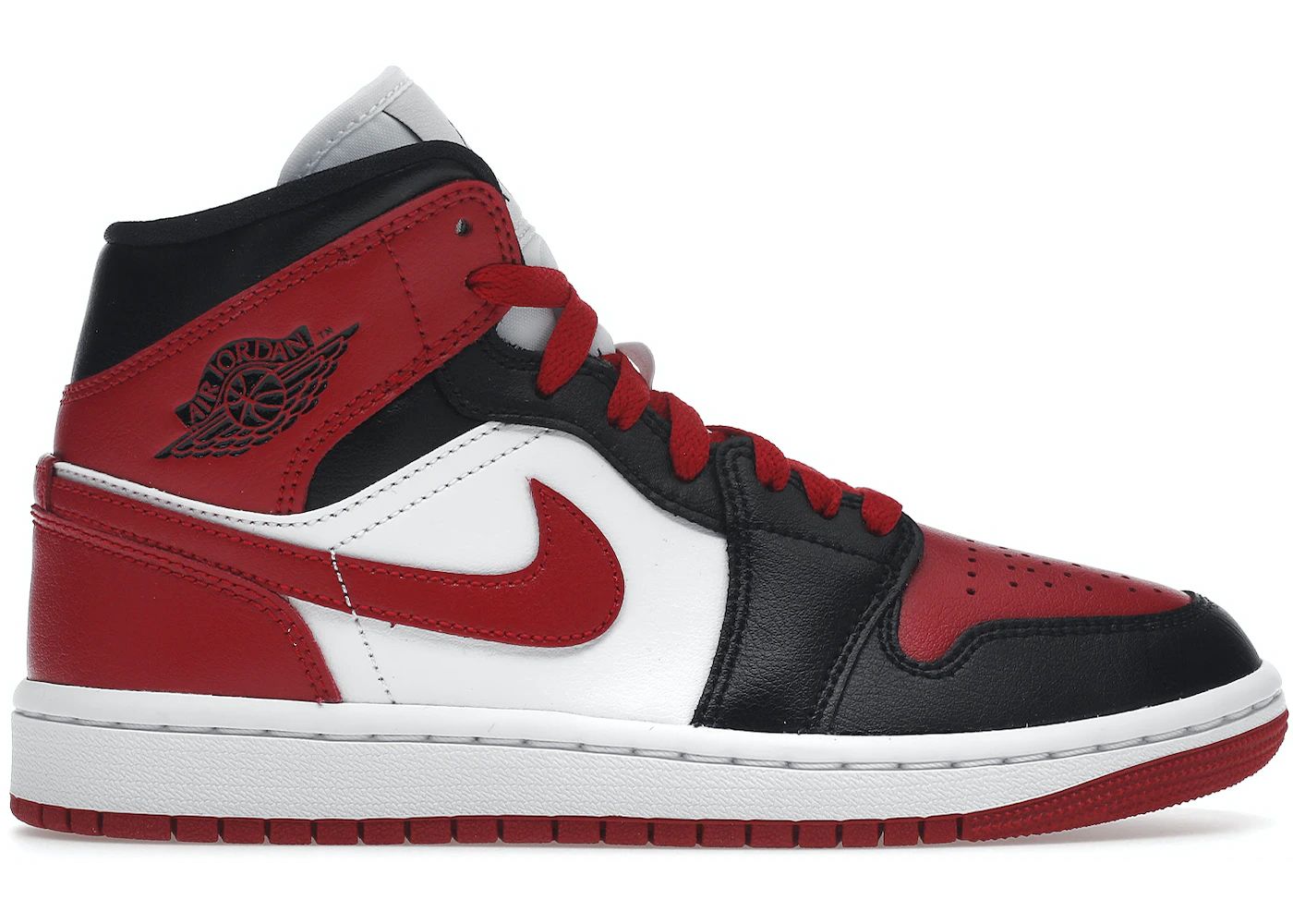 Jordan 1 Mid Alternate Bred Toe (Women's)