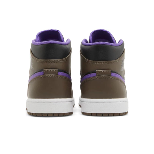 Jordan 1 Mid Purple Mocha