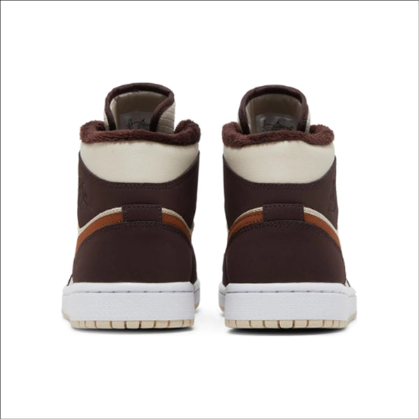 Jordan 1 Mid SE Brown Basalt Oatmeal (Women's)