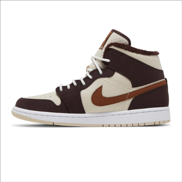 Jordan 1 Mid SE Brown Basalt Oatmeal (Women's)