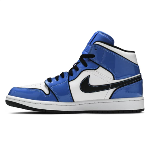 Jordan 1 Mid Signal Blue