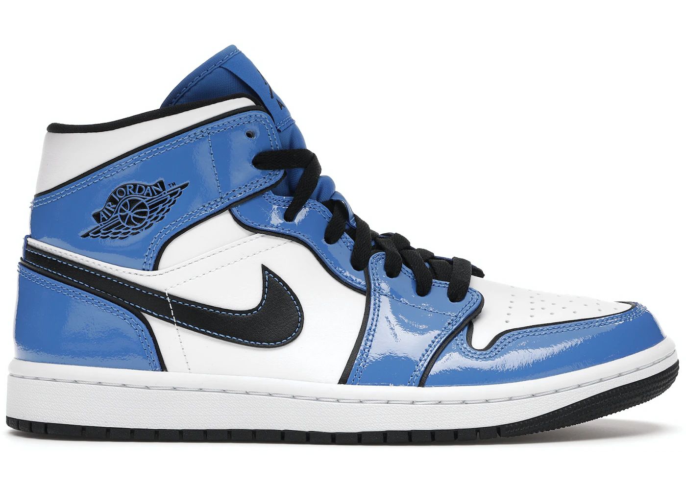 Jordan 1 Mid Signal Blue