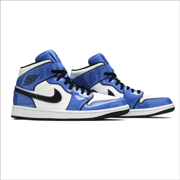 Jordan 1 Mid Signal Blue