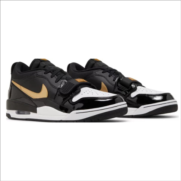 Jordan Legacy 312 Low Black Metallic Gold
