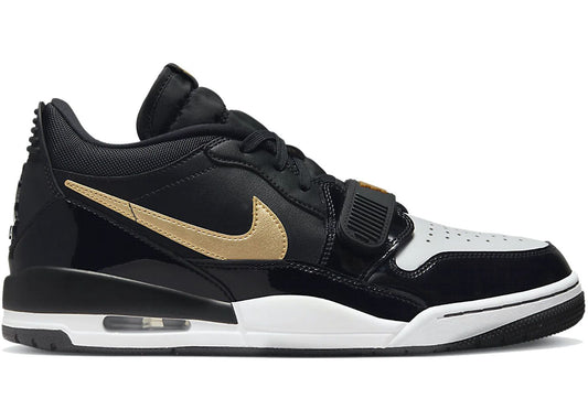 Jordan Legacy 312 Low Black Metallic Gold