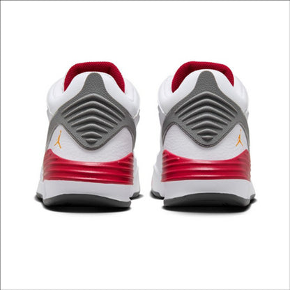Jordan Max Aura 5 White Cardinal Red