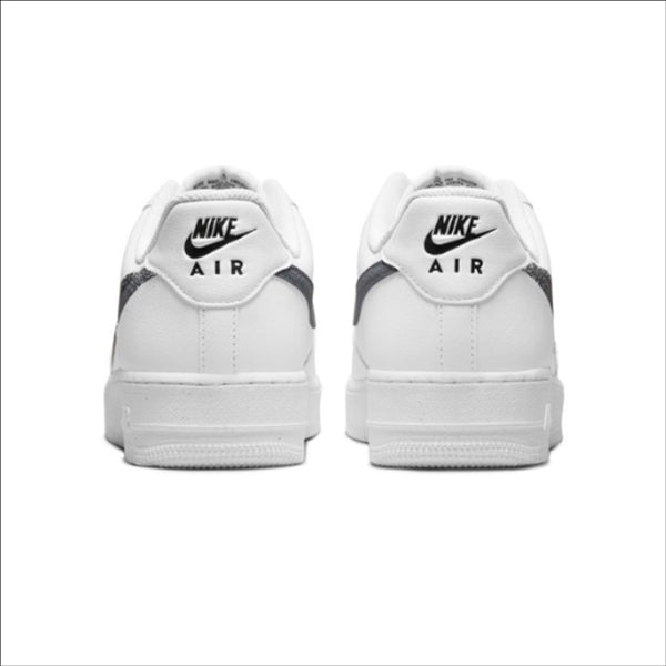 Nike Air Force 1 Low '07 Spray Paint Swoosh White Black Grey