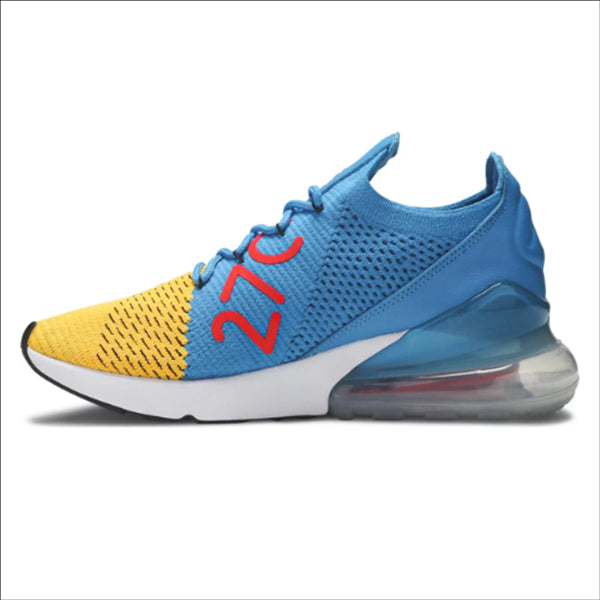 Nike Air Max 270 Flyknit Laser Orange Blue Orbit