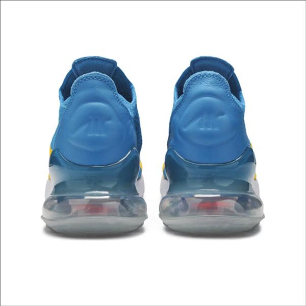 Nike Air Max 270 Flyknit Laser Orange Blue Orbit