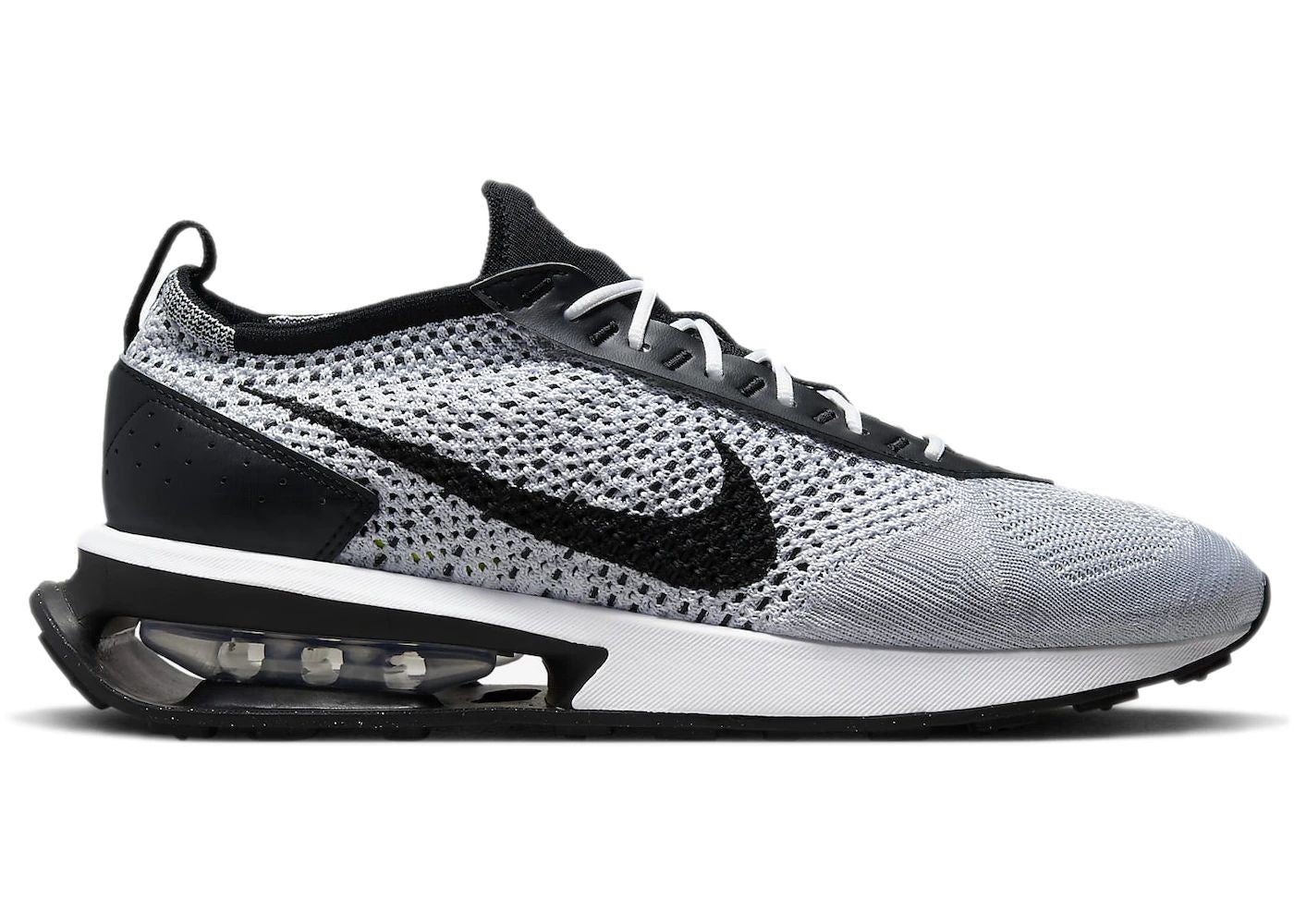 Nike Air Max Flyknit Racer Pure Platinum Black