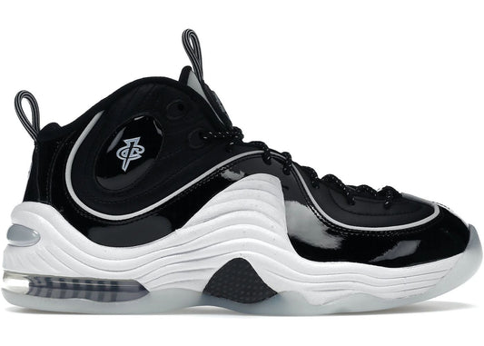 Nike Air Penny 2 Black Patent Football Grey