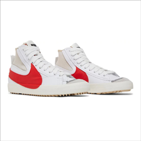 Nike Blazer Mid 77 Jumbo White Habanero Red