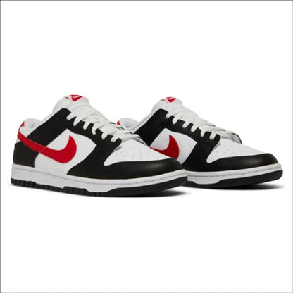 Nike Dunk Low Retro Red Swoosh Panda