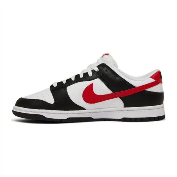 Nike Dunk Low Retro Red Swoosh Panda