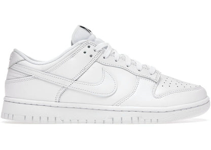 Nike Dunk Low Triple White (2021) (Women's)